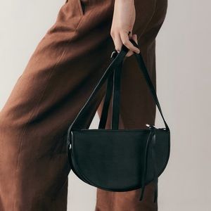 MANGO Raquel Leather Bag